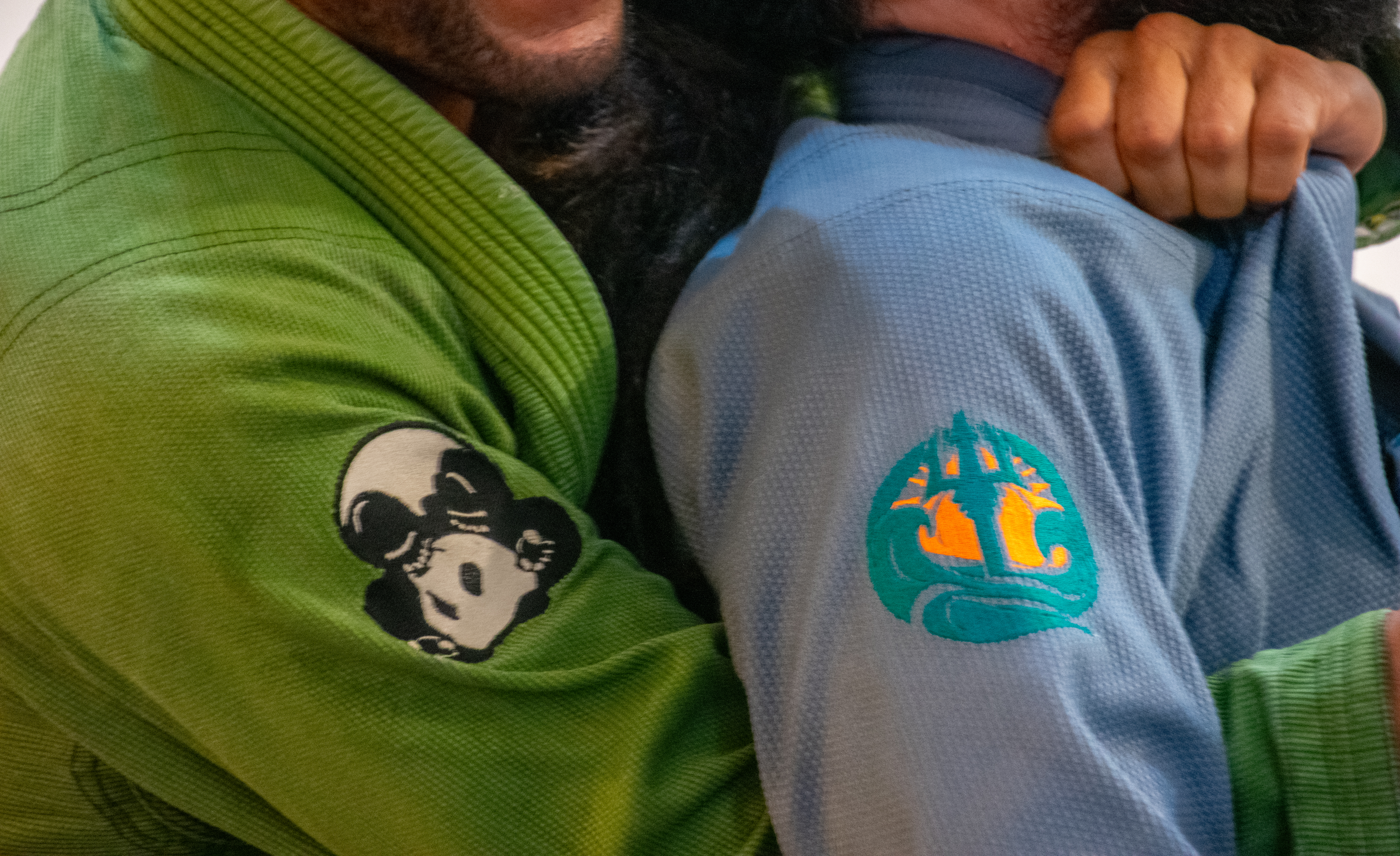 BJJ grappling session